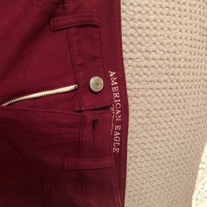 american eagle, super stretch, jeggings